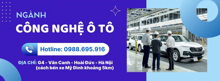 CƠ HỘI VIỆC LÀM, KIẾN THỨC, KĨ NĂNG  NGÀNH CÔNG NGHỆ Ô TÔ