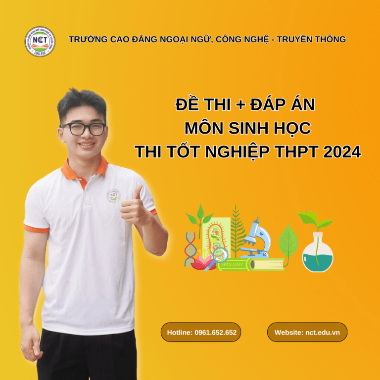 Đáp án và đề thi tốt nghiệp THPT môn sinh học 2024 – Cập nhật liên tục