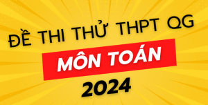 Đề minh họa tốt nghiệp THPT môn Toán 2024