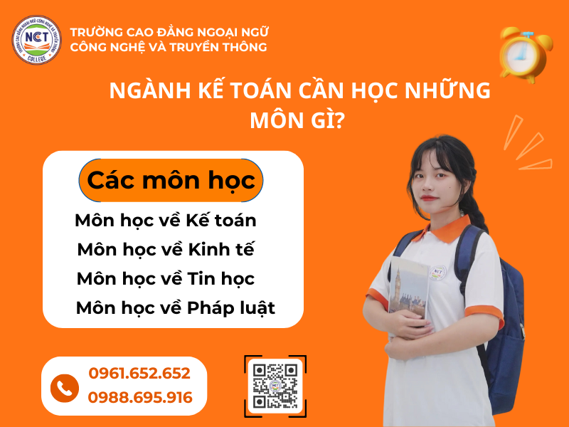 Ngành kế toán cần học những môn học gì? 