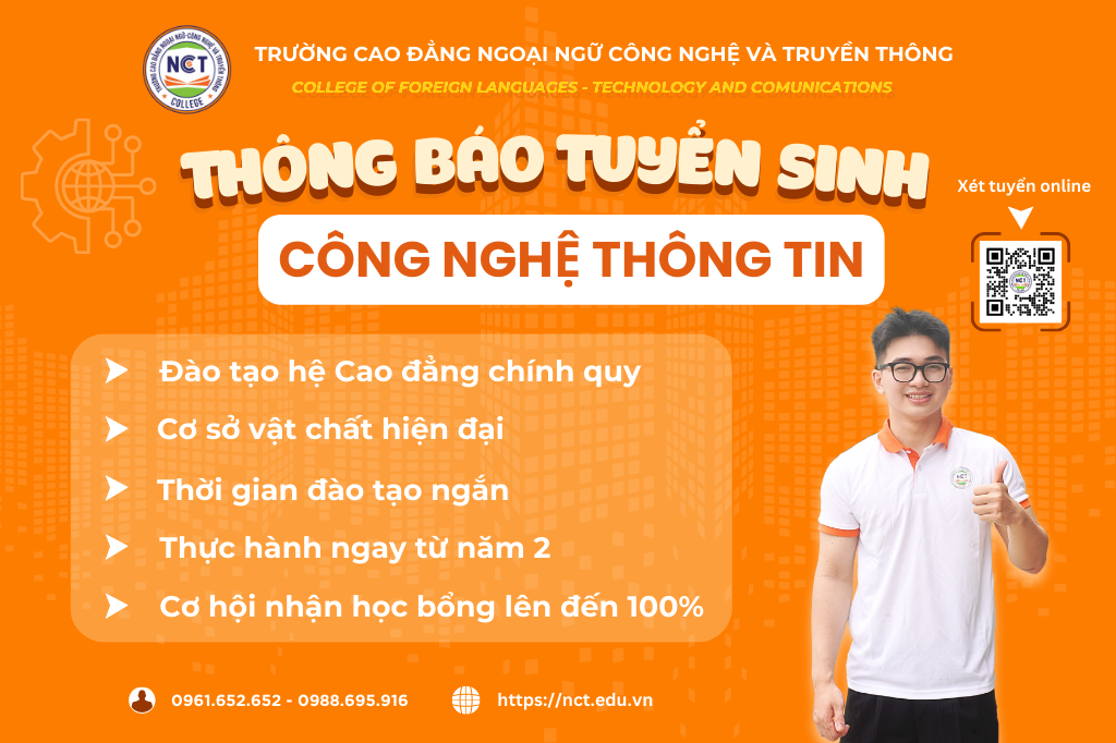 tuyển sinh công nghệ thông tin