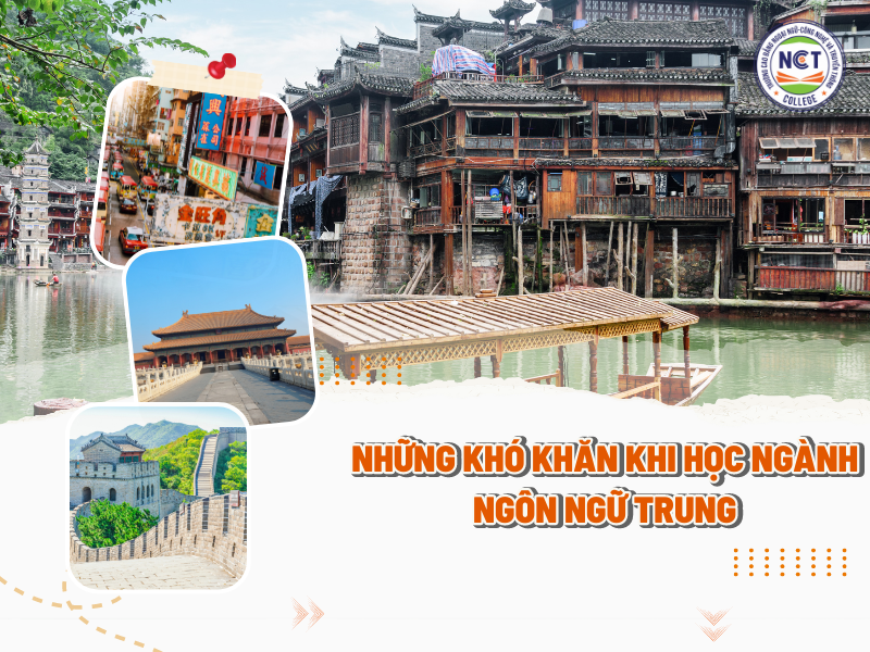 Những khó khăn học ngành 