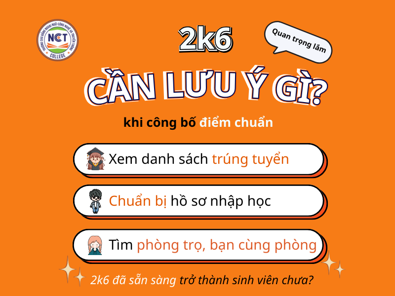 Những lưu ý mà 2k6 