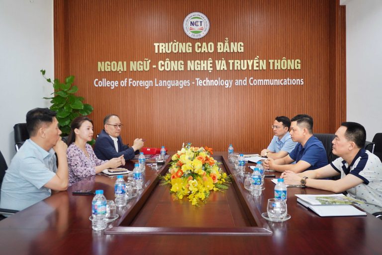 Trường Cao đẳng Ngoại ngữ – Công nghệ và Truyền thông đẩy mạnh hợp tác Quốc tế