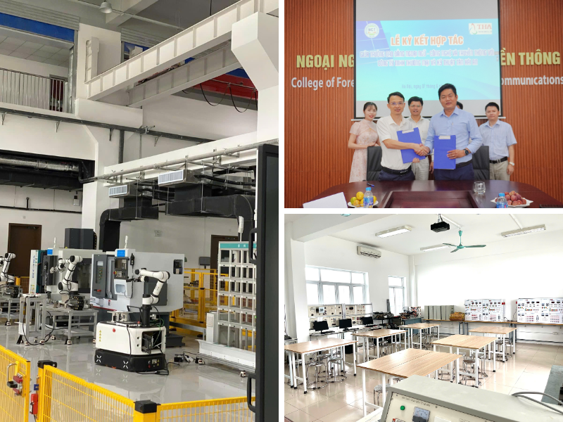 Nhà trường xây dựng cầu nối giữa đào tạo và thực tiễn