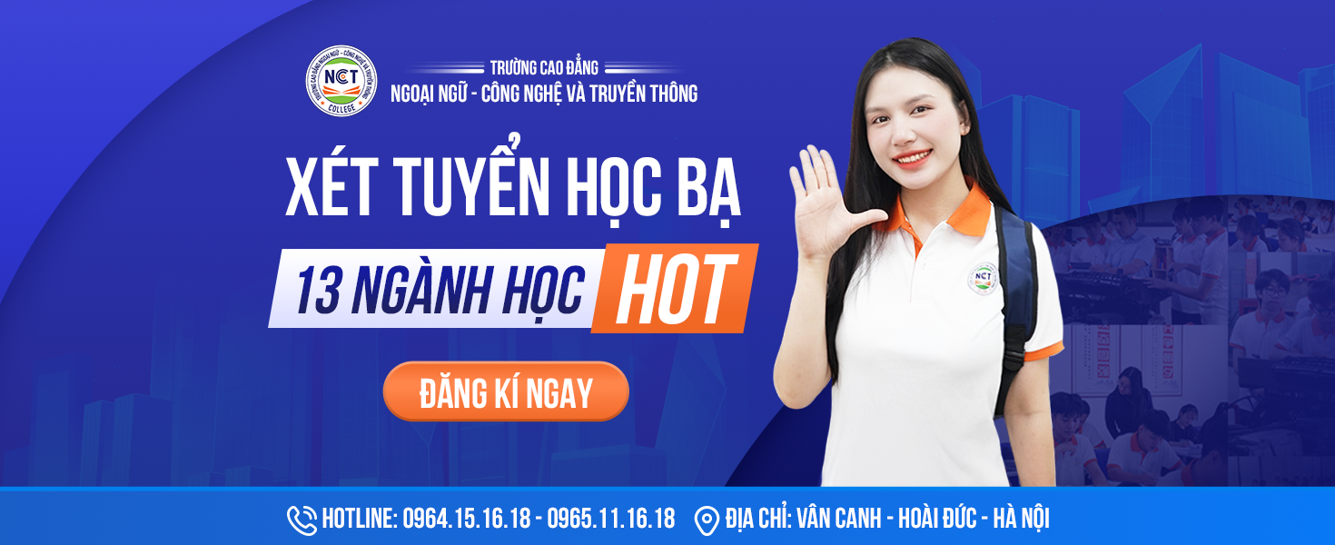 Xét tuyển học bạ THPT tại NCT 2025