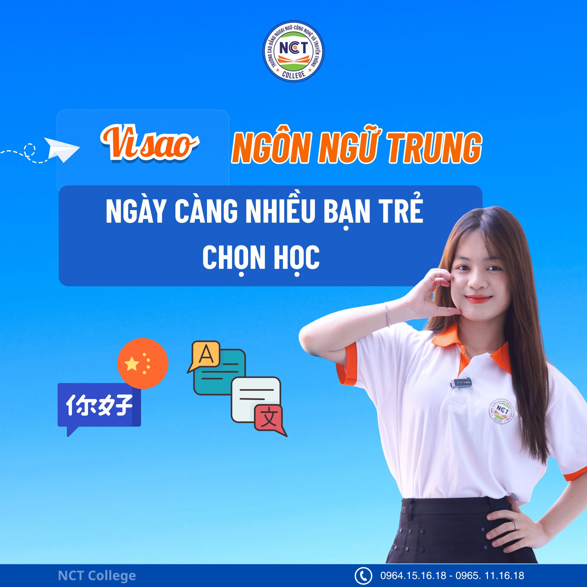 Lý giải vì sao cangf nhiều thế hệ trẻ lựa chọn theo đuổi ngành ngôn ngữ trung 