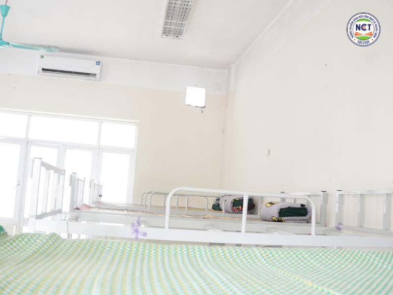 Cơ sở vật chất ký túc xá đầy đủ tiện nghi cho sinh viên