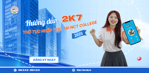 Hướng dẫn làm thủ tục nhập học cho tân sinh viên NCT khóa 2025