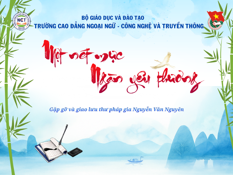 Hoạt động trải nghiệm thư pháp tri ân thầy cô nhân dịp 20/11