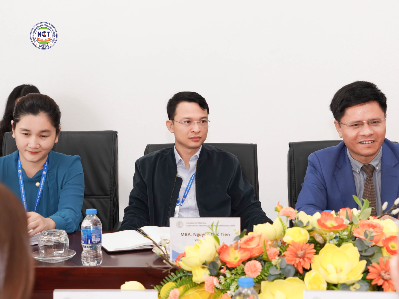 Trường Cao đẳng Ngoại ngữ – Công nghệ và Truyền thông (NCT) đã chính thức ký kết Biên bản ghi nhớ hợp tác (MOU) với Trường Đại học Khoa học và Kỹ thuật Trung Hoa (CUST)