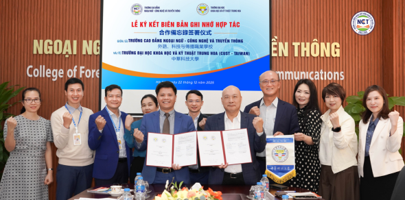 NCT tăng cường hợp tác Quốc tế, mở rộng cơ hội học tập và làm việc cho sinh viên tại Đài Loan