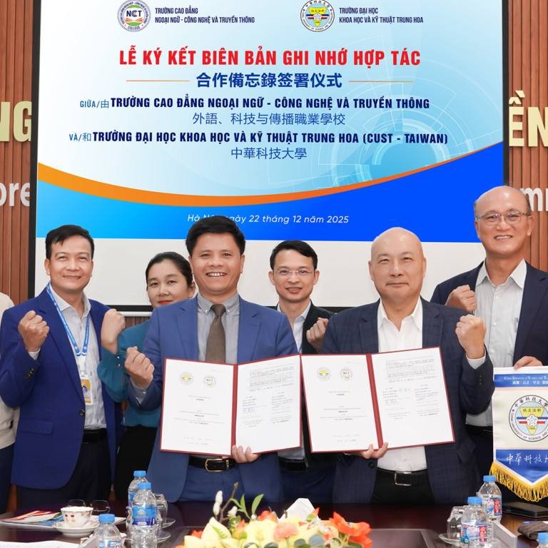 NCT tăng cường hợp tác Quốc tế, mở rộng cơ hội học tập và làm việc cho sinh viên tại Đài Loan