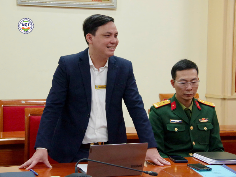 NCT College mở rộng hợp tác với Trường Cao đẳng Nghề số 01 - Bộ Quốc phòng 