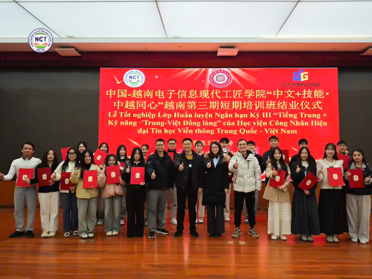 Sinh viên NCT – Tự tin hội nhập, sẵn sàng chinh phục môi trường quốc tế