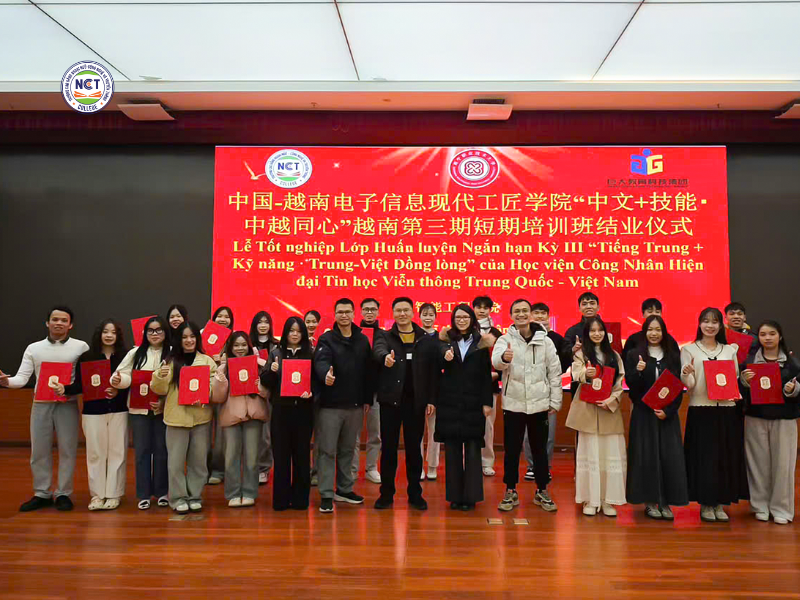 Sinh viên NCT – Tự tin hội nhập, sẵn sàng chinh phục môi trường quốc tế