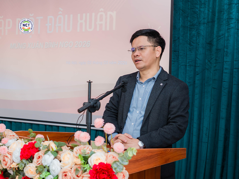 Đầu Xuân 2026: TS. Nguyễn Xuân Sang – Hiệu trưởng NCT chia sẻ về cơ hội bứt phá của giáo dục nghề nghiệp