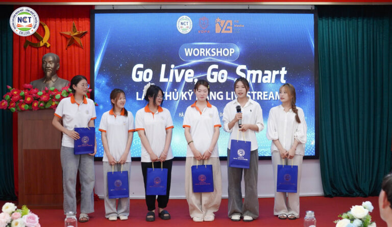 Nghề livestream bán hàng: Cơ hội mới cho sinh viên Ngôn ngữ Trung tại NCT trong kỷ nguyên số