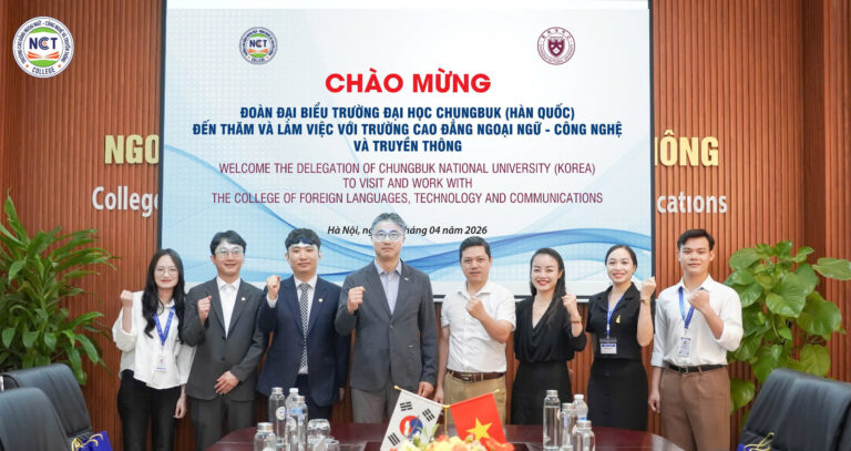 NCT tiếp đón và làm việc với Đại học Quốc gia Chungbuk (Hàn Quốc)