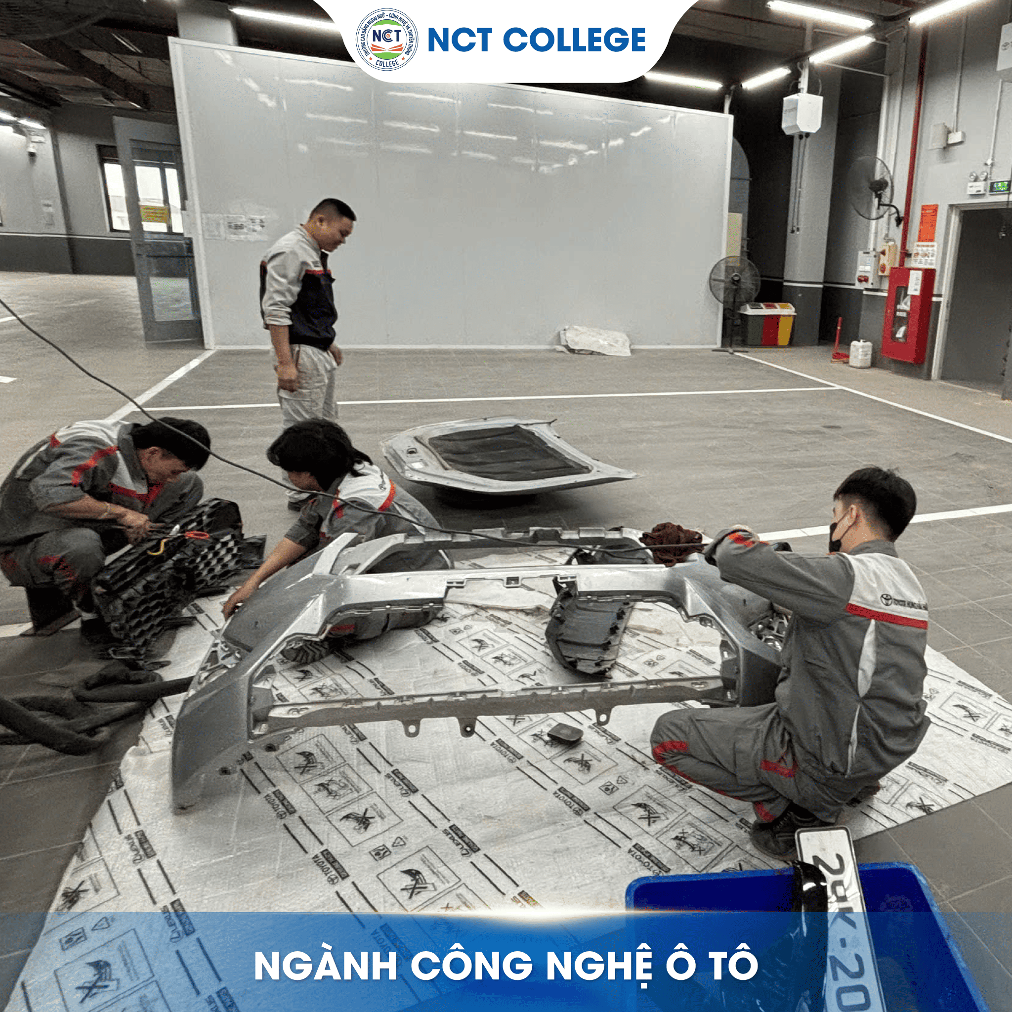 Ngành Công nghệ ô tô tại NCT