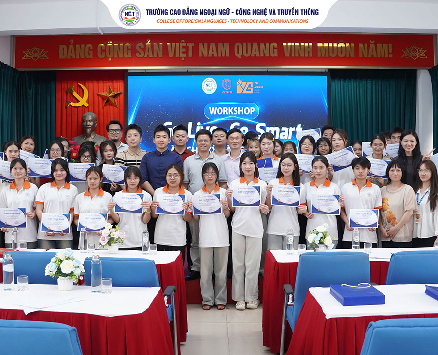 NCT College từng bước khẳng định vị thế là cơ sở giáo dục nghề nghiệp hội nhập, đào tạo nguồn nhân lực chất lượng cao