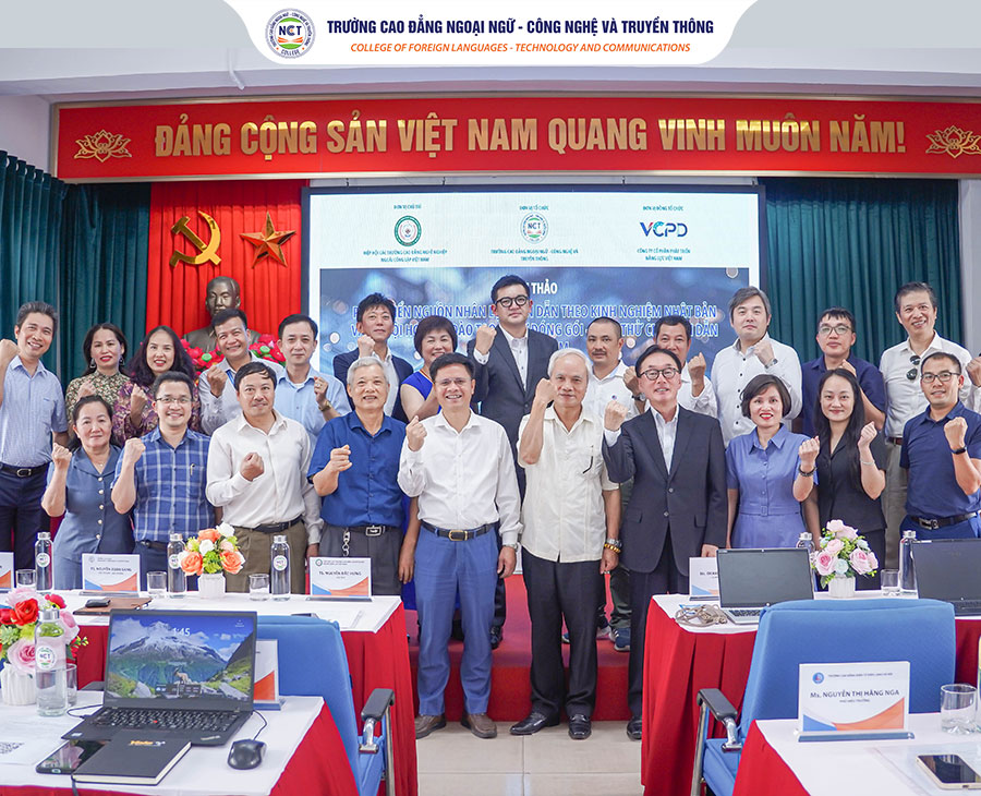 NCT College tổ chức Hội thảo “Phát triển nguồn nhân lực bán dẫn theo kinh nghiệm Nhật Bản và cơ hội hợp tác đào tạo kỹ sư đóng gói – kiểm thử bán dẫn tại Việt Nam”
