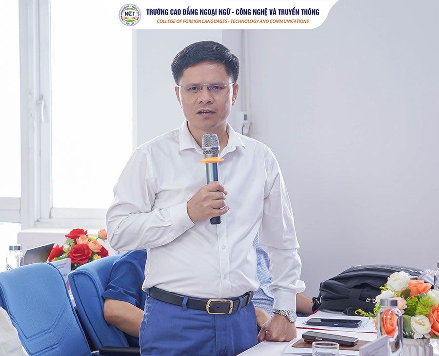 TS. Nguyễn Xuân Sang – Chủ tịch Hội đồng trường, Hiệu trưởng Trường Cao đẳng Ngoại ngữ - Công nghệ và Truyền thông