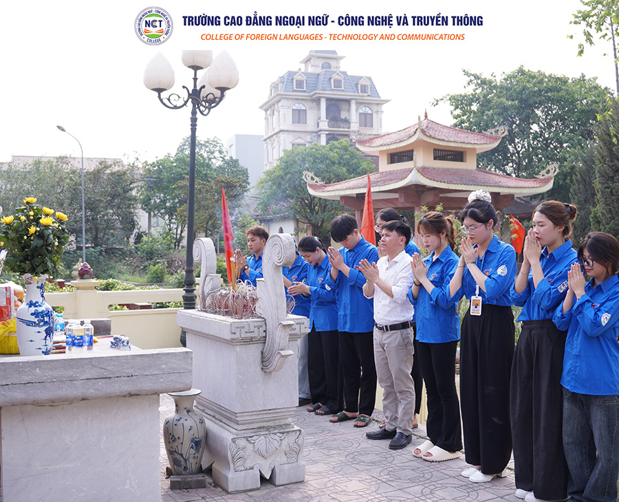 Kỷ niệm 79 năm Ngày Thương binh – Liệt sĩ, tuổi trẻ NCT College tổ chức hoạt động tri ân