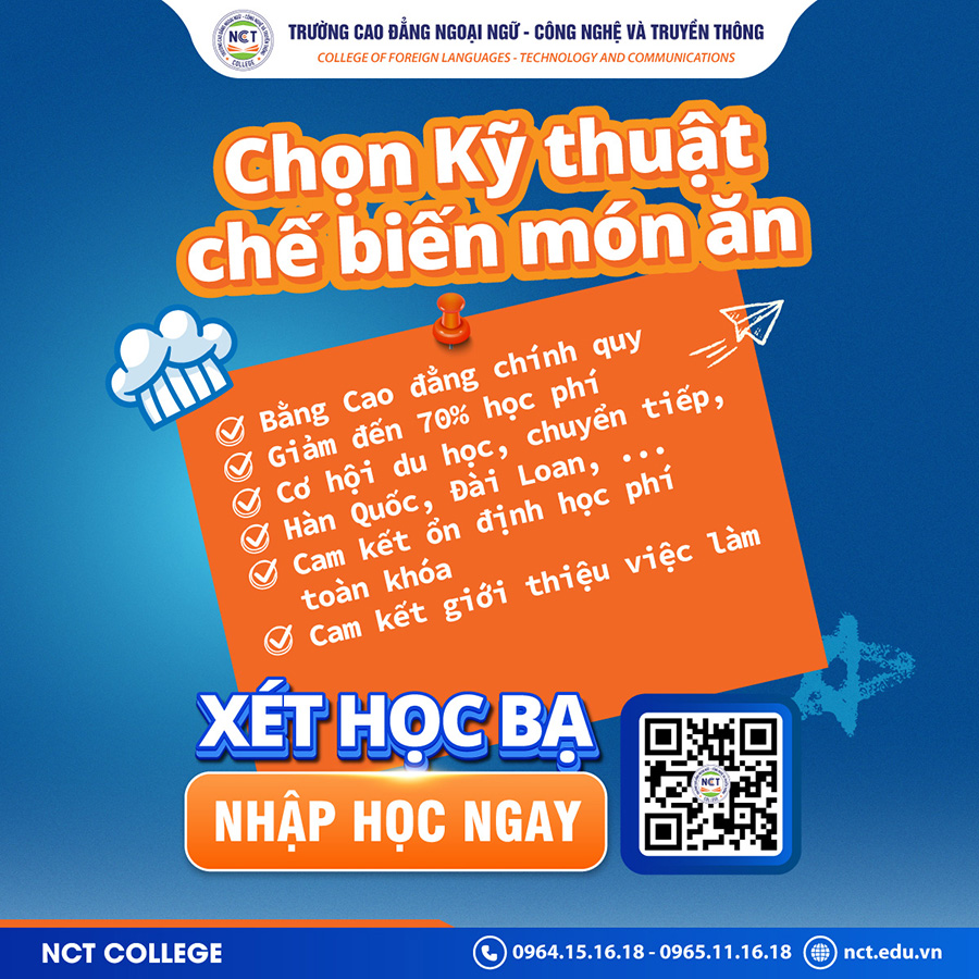 Ngành Kỹ thuật chế biến món ăn là gì? Cập nhật 2026