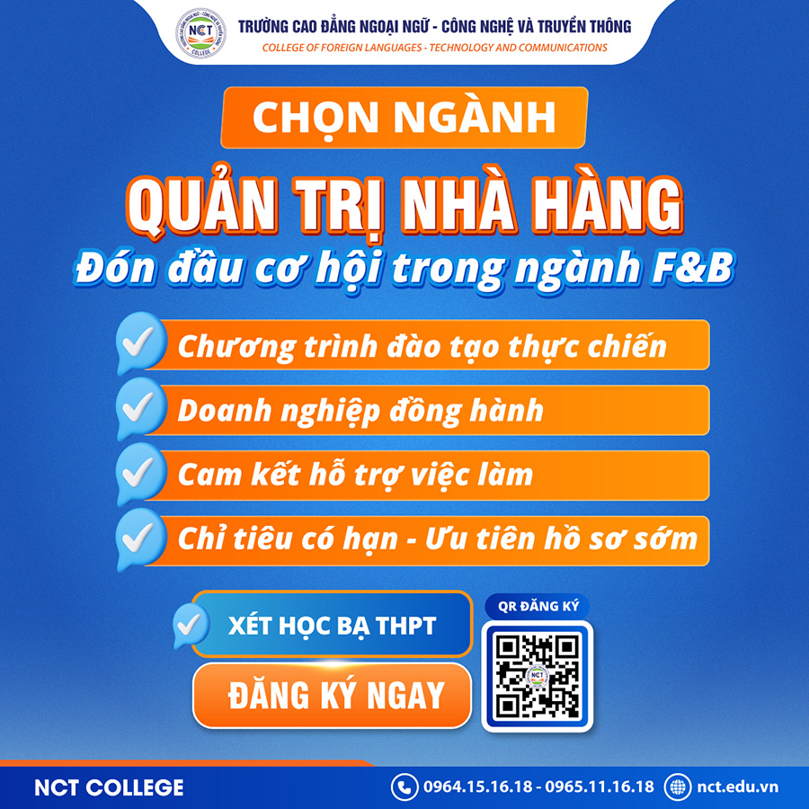 Ngành Quản trị Nhà hàng là gì?
