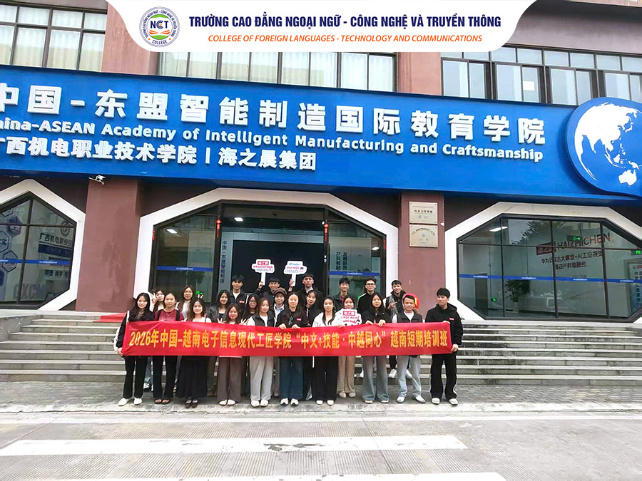 Từ giảng đường đến doanh nghiệp FDI – Hành trình trưởng thành của nữ sinh ngành Tiếng Trung NCT