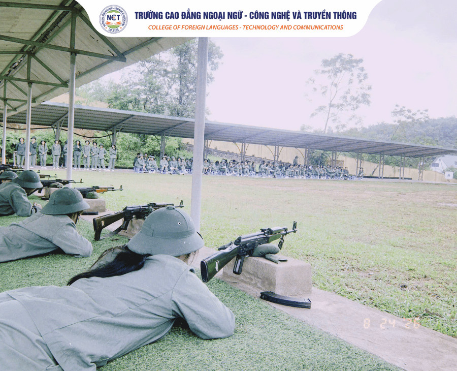 Sinh viên NCT chính thức bước vào học kỳ Giáo dục Quốc phòng – An ninh