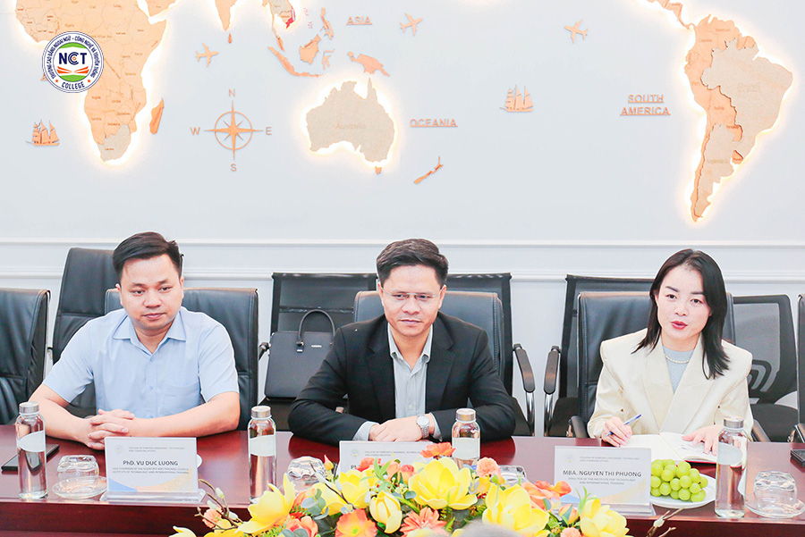 Yeungjin University đến thăm và làm việc tại NCT College: Thắt chặt hợp tác quốc tế, mở rộng cơ hội học tập và việc làm tại Hàn Quốc