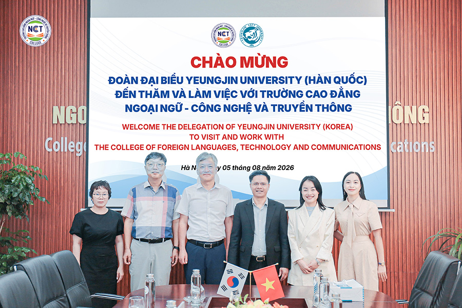 NCT College đón tiếp và làm việc với Yeungjin University: Thắt chặt hợp tác quốc tế, mở rộng cơ hội học tập và việc làm tại Hàn Quốc
