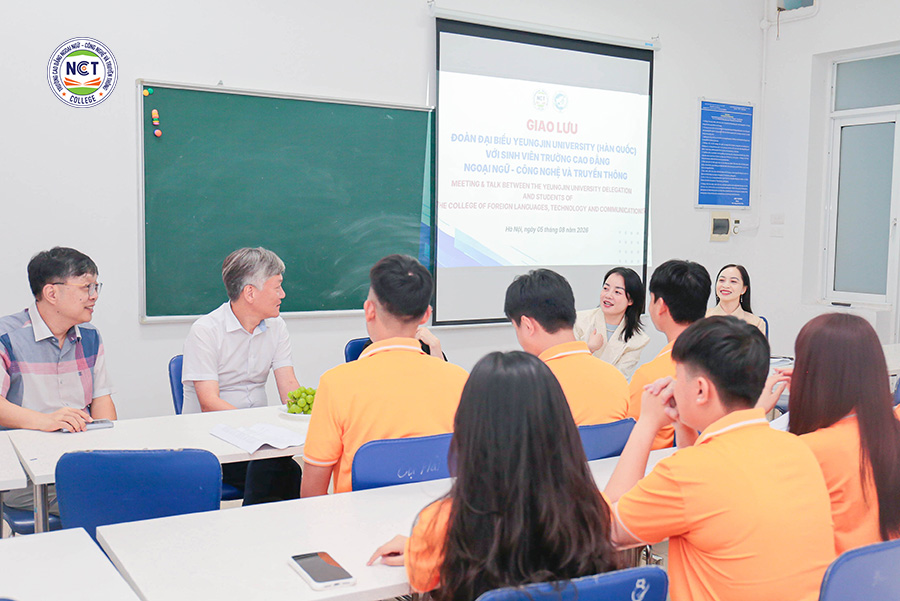 NCTers gặp gỡ đại diện Yeungjin University – Kết nối hôm nay, mở lối hành trình quốc tế
