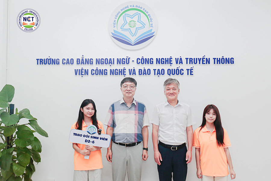 NCTers gặp gỡ đại diện Yeungjin University – Kết nối hôm nay, mở lối hành trình quốc tế