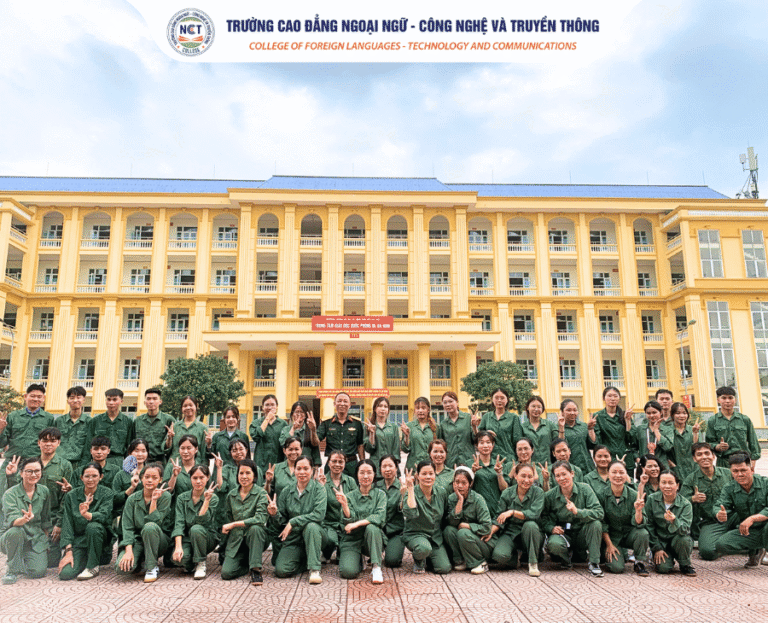 Sinh viên NCT College chính thức bước vào học kỳ Giáo dục Quốc phòng – An ninh