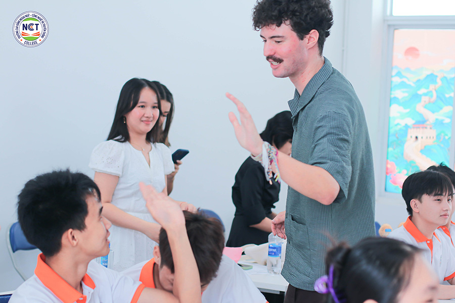 NCT College chào đón đoàn Trợ giảng Tiếng Anh Fulbright Hoa Kỳ đến thực giảng - Mở rộng trải nghiệm học tập quốc tế cho sinh viên