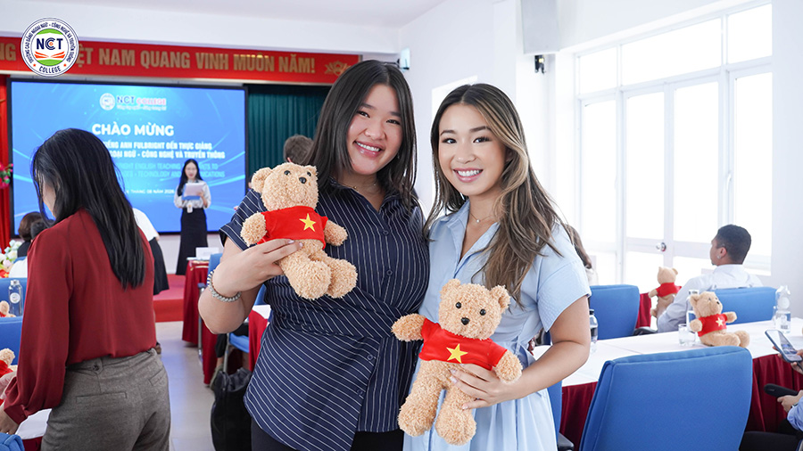 NCT College chào đón đoàn Trợ giảng Tiếng Anh Fulbright Hoa Kỳ đến thực giảng - Mở rộng trải nghiệm học tập quốc tế cho sinh viên