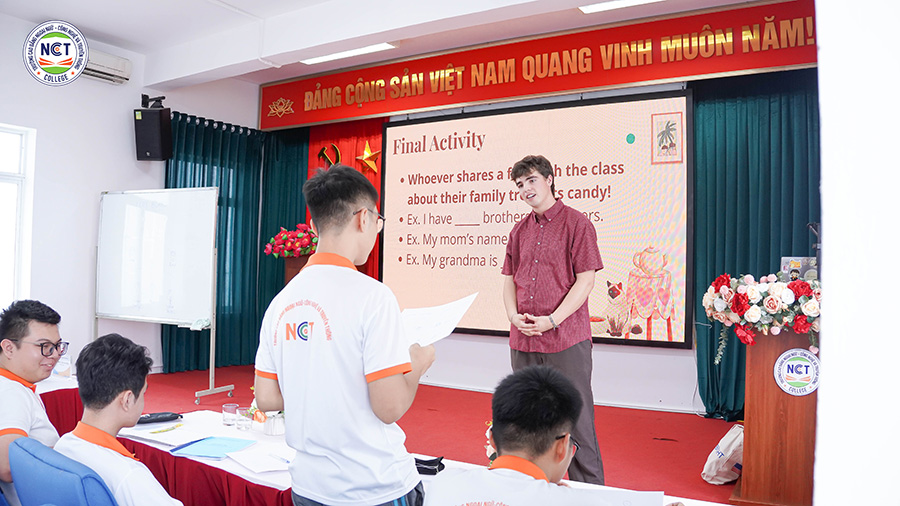NCT College chào đón đoàn Trợ giảng Tiếng Anh Fulbright Hoa Kỳ đến thực giảng - Mở rộng trải nghiệm học tập quốc tế cho sinh viên