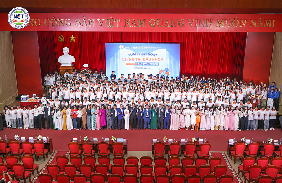 NCT College bùng nổ chương trình Chính trị đầu khóa đợt 1 – Chào đón tân sinh viên K12