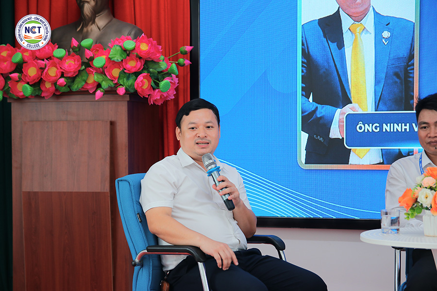 Sinh viên NCT College gặp gỡ doanh nghiệp: Kết nối đam mê, khơi dậy tiềm năng