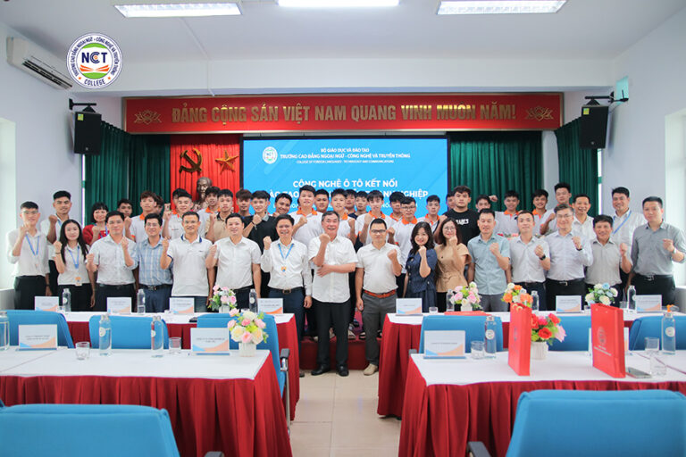 NCT College tổ chức tạo đàm với chủ đề: “Công nghệ Ô tô – Kết nối đào tạo theo nhu cầu Doanh nghiệp”