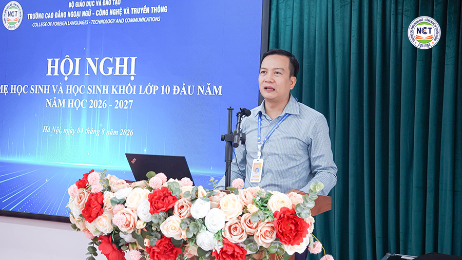 Thầy Mã Văn Xuân – Phó Hiệu trưởng, Trưởng khoa THPT – Giáo dục nghề nghiệp