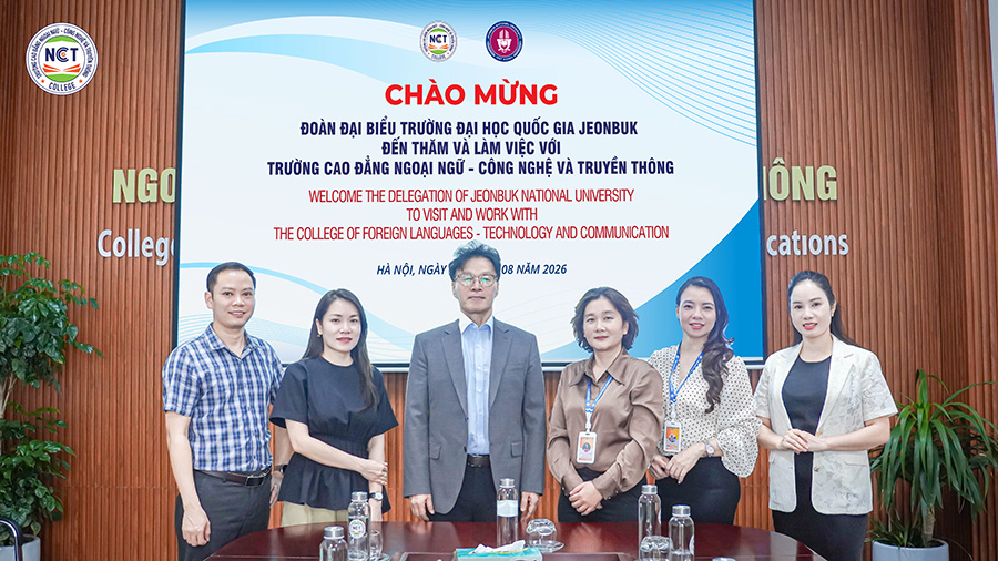 NCT College đón tiếp và làm việc với Đại học Quốc gia Jeonbuk, mở rộng cơ hội học tập cho sinh viên