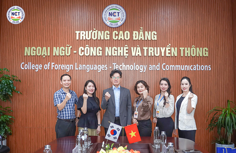 NCT College đón tiếp và làm việc với Đại học Quốc gia Jeonbuk, mở rộng cơ hội học tập cho sinh viên