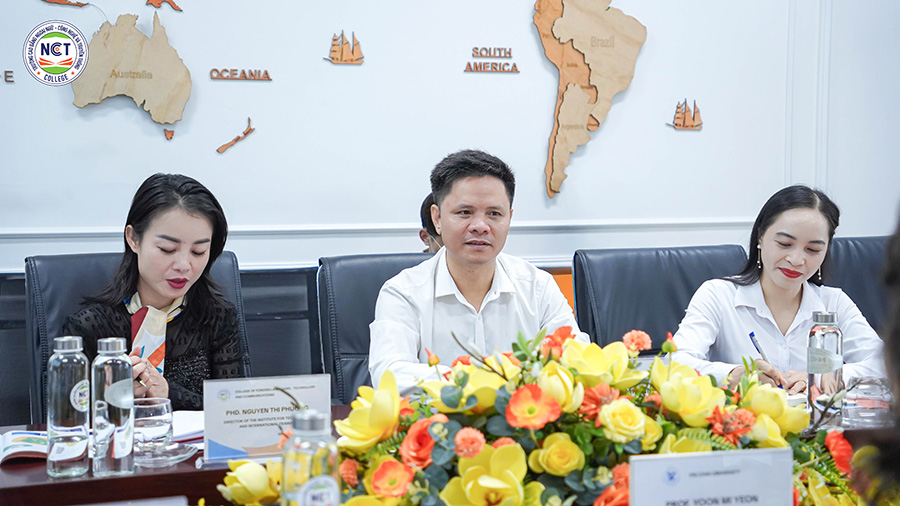 NCT College ký kết MOU với Trường Đại học Pai Chai (Hàn Quốc): Mở rộng cơ hội học tập, du học và việc làm cho sinh viên