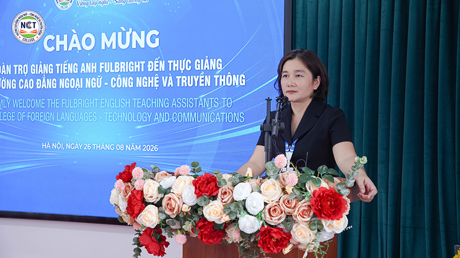 NCT College chào đón đoàn Trợ giảng Tiếng Anh Fulbright Hoa Kỳ đến thực giảng - Mở rộng trải nghiệm học tập quốc tế cho sinh viên
